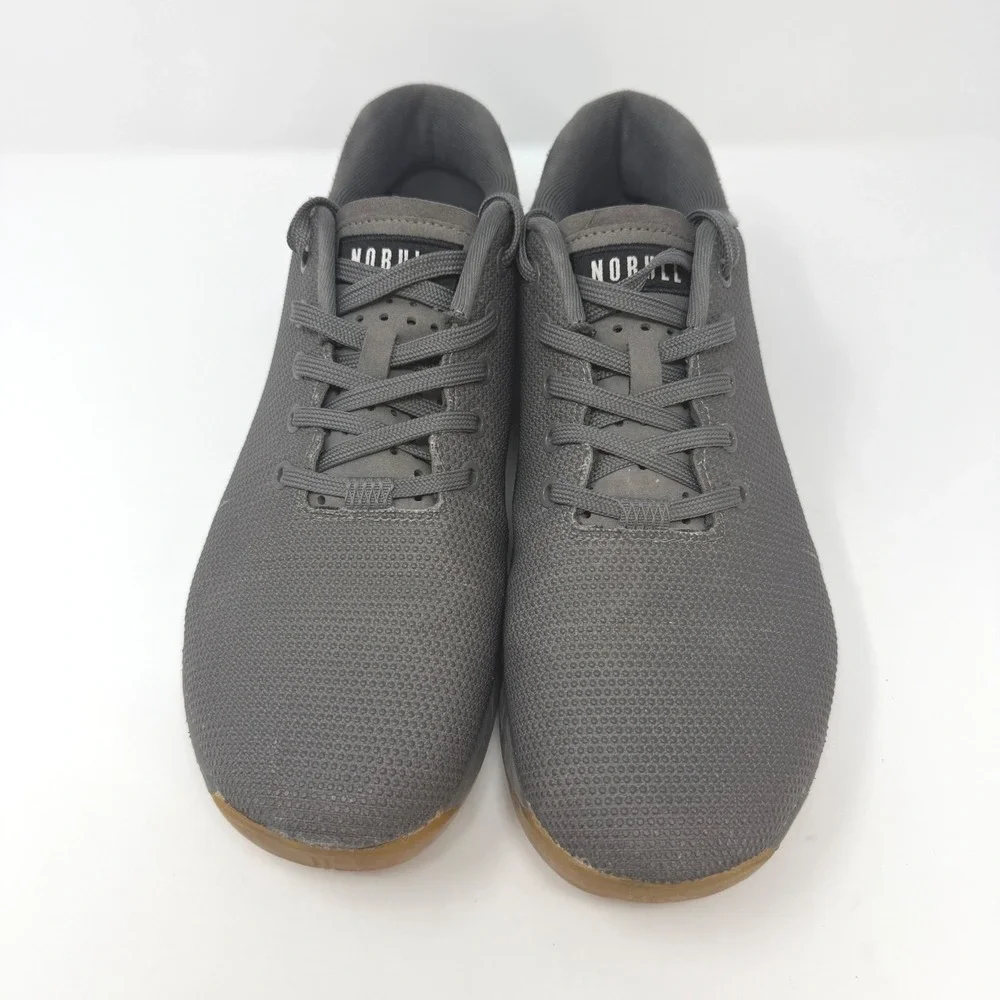 NOBULL SuperFabric Trainer Grey Mens Size 12 Cross Training Shoes Gym Workout
